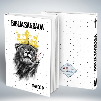 Bíblia Personalizada Coroa do Leão